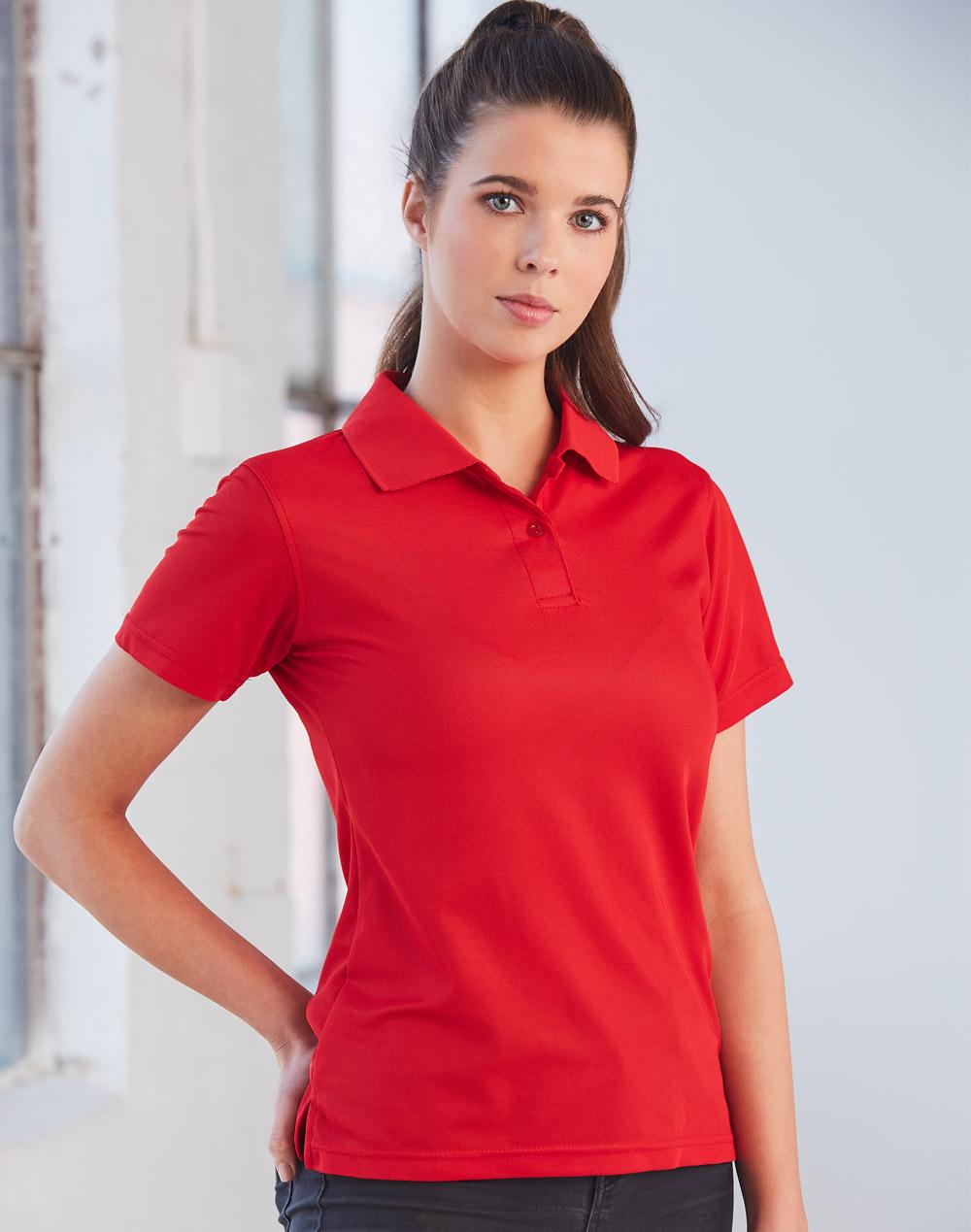Verve Polo Ladie'S - Red