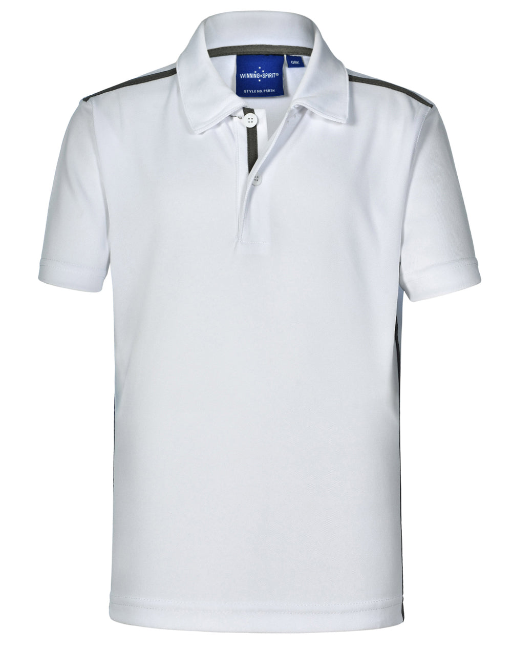 Staten Polo Shirt Kid'S - White Ash
