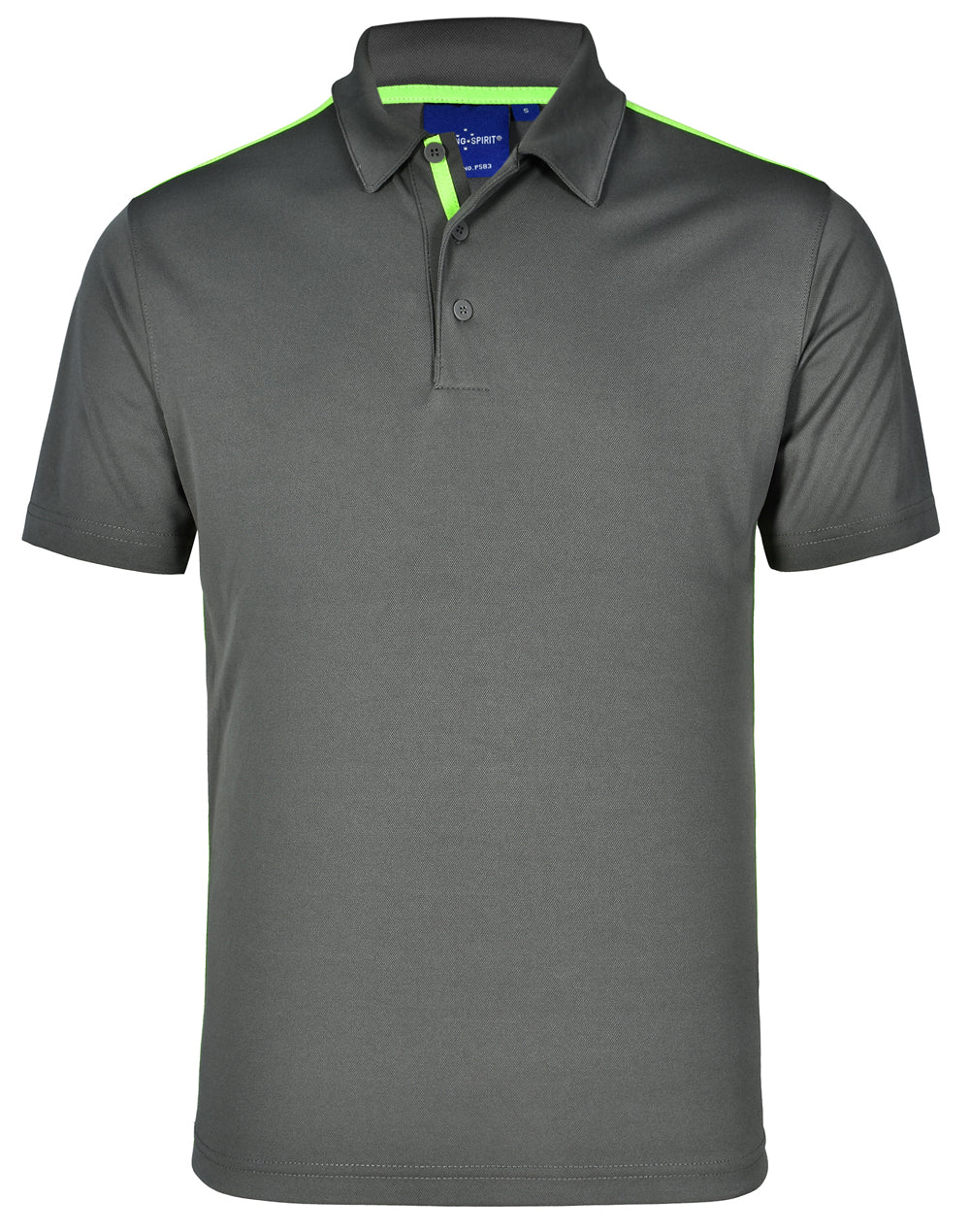 Staten Polo Shirt Kid'S - Ash Lime