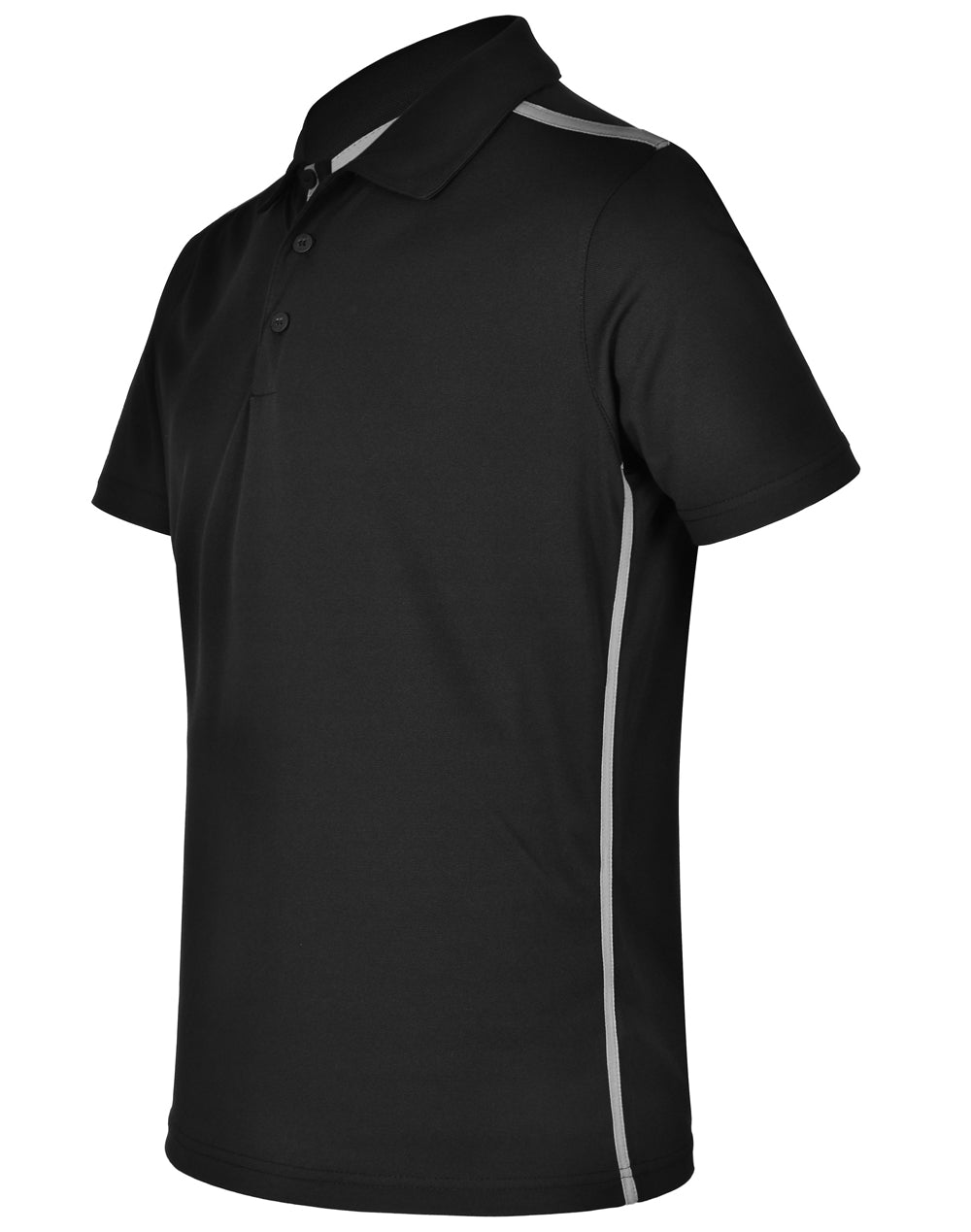 Staten Polo Shirt Kid'S - Black Ash