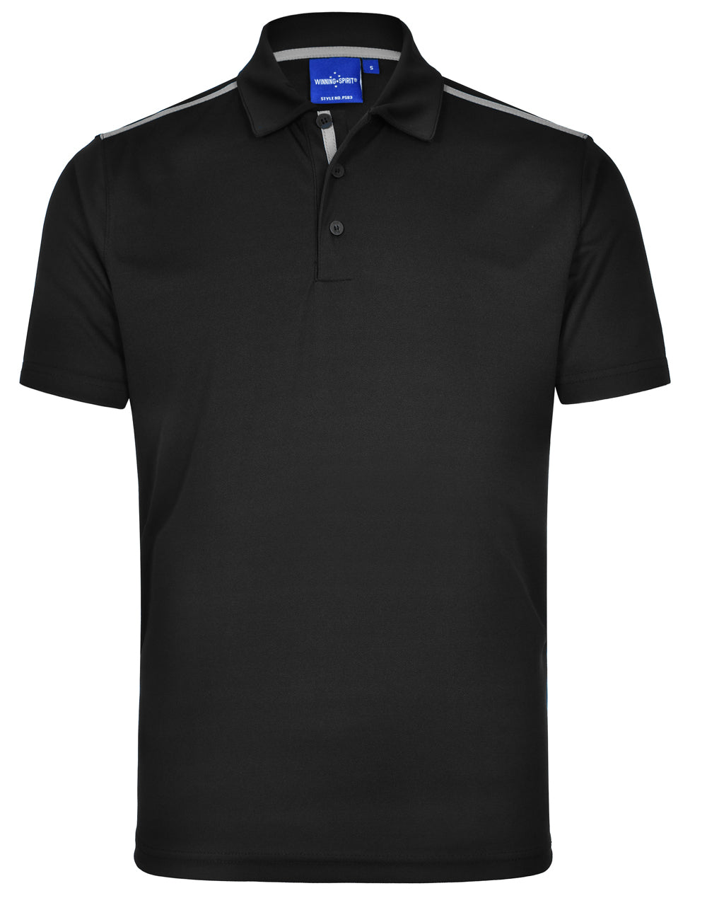 Staten Polo Shirt Kid'S - Black Ash