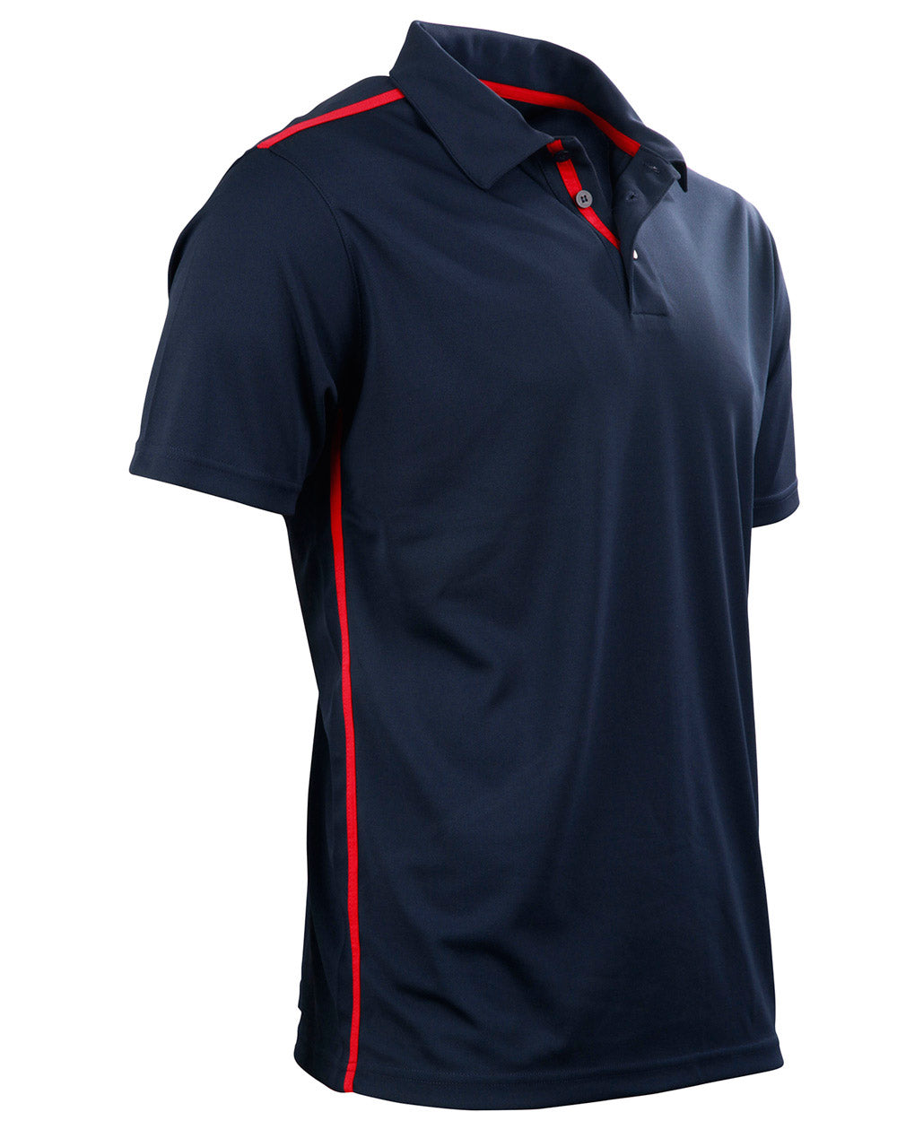 Staten Polo Shirt Men'S - Navy Red