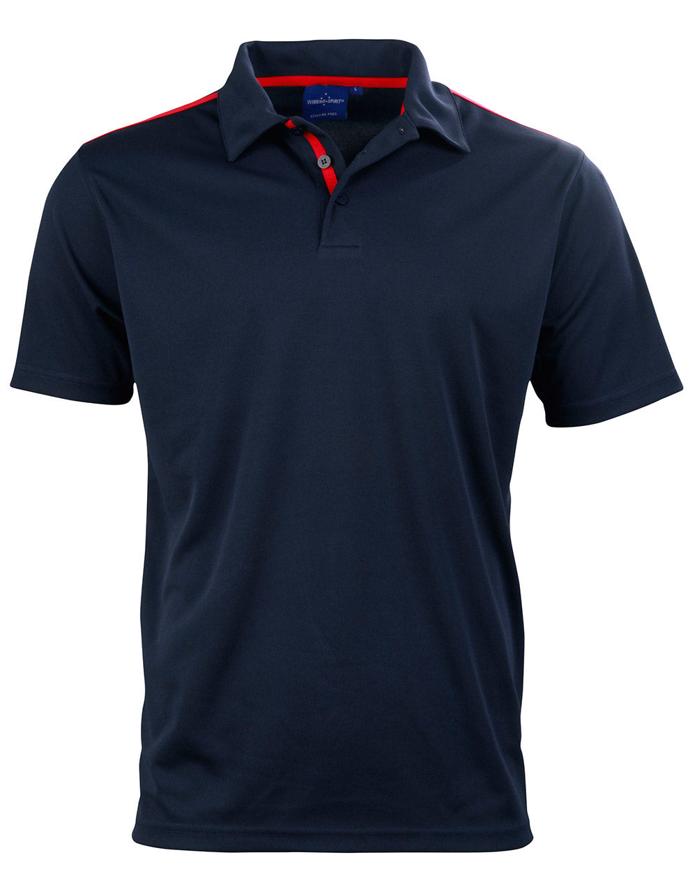 Staten Polo Shirt Kid'S - Navy Red