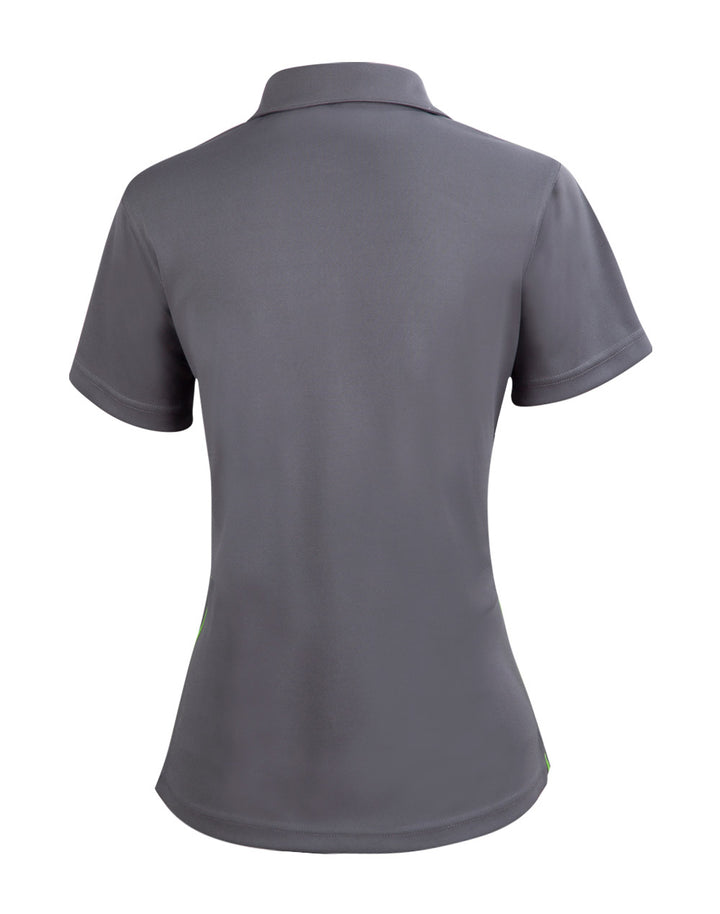 Staten Polo Shirt Ladies - Ash Lime