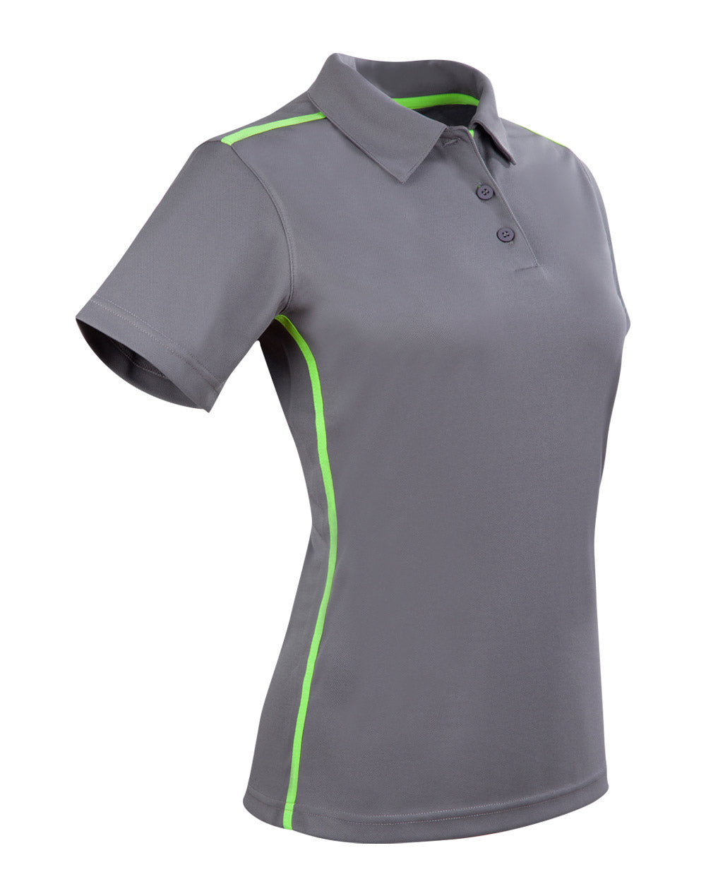 Staten Polo Shirt Ladies - Ash Lime