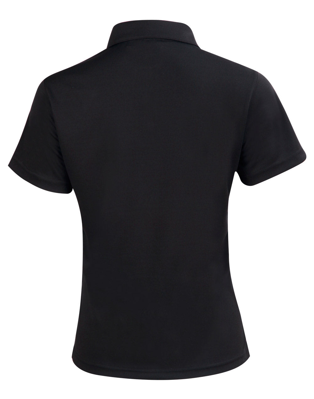 Staten Polo Shirt Ladies - Black Cyan