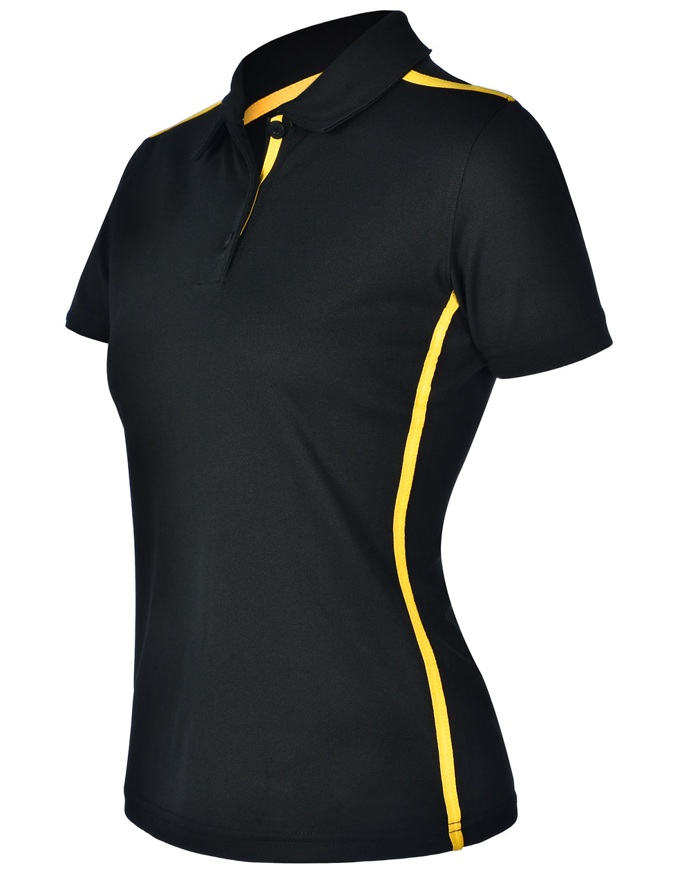 Staten Polo Shirt Ladies - Black Gold