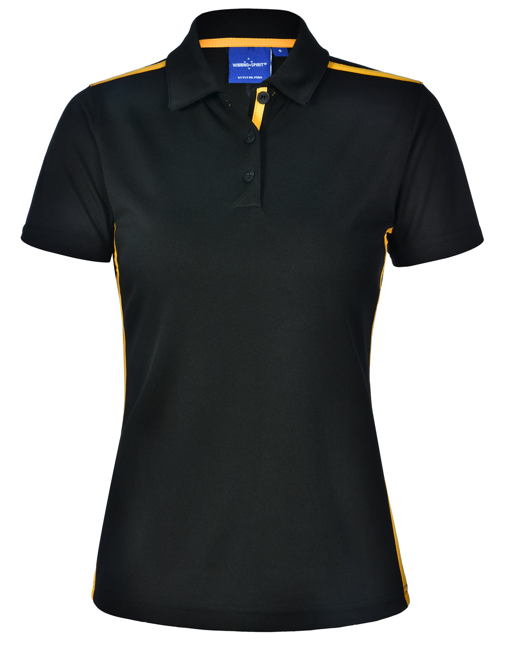 Staten Polo Shirt Ladies - Black Gold