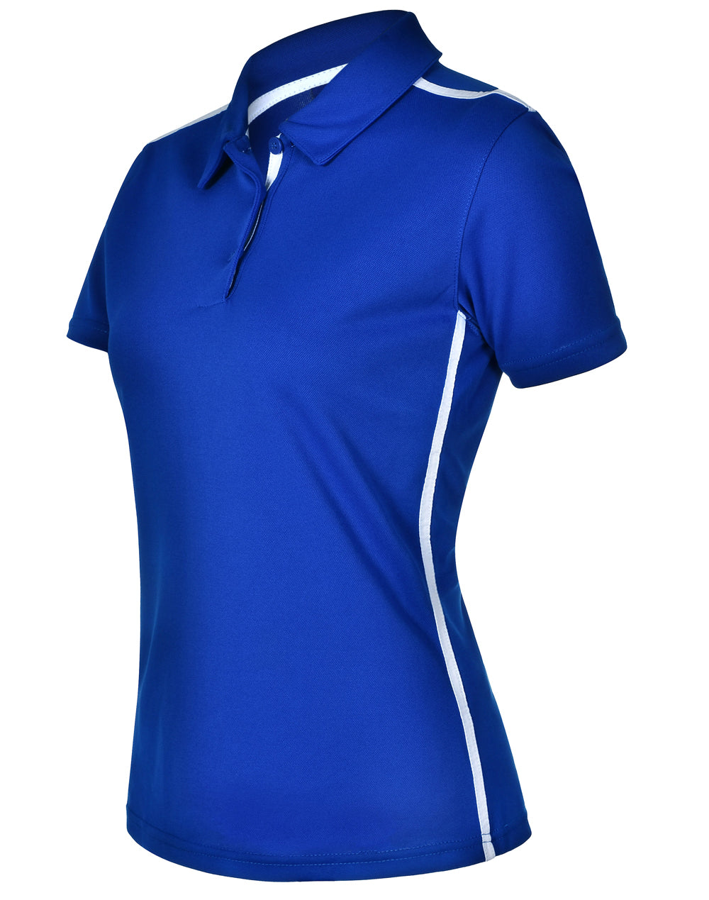 Staten Polo Shirt Ladies - Royal White
