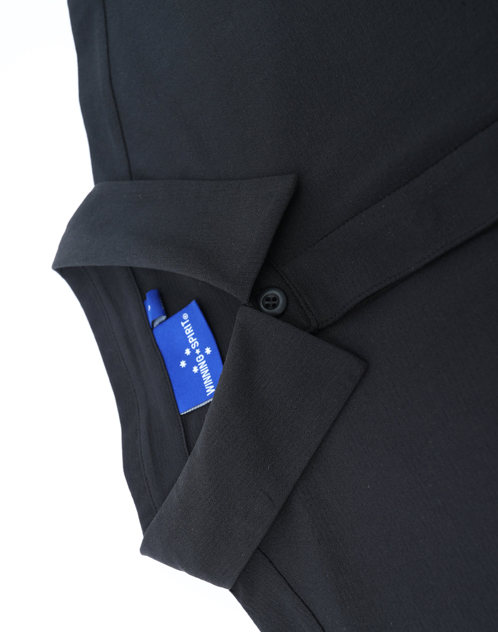 Mens High Performance Graphene Polo - Black