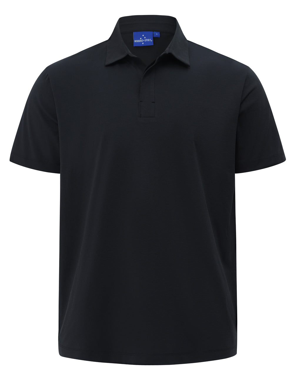 Mens High Performance Graphene Polo - Black