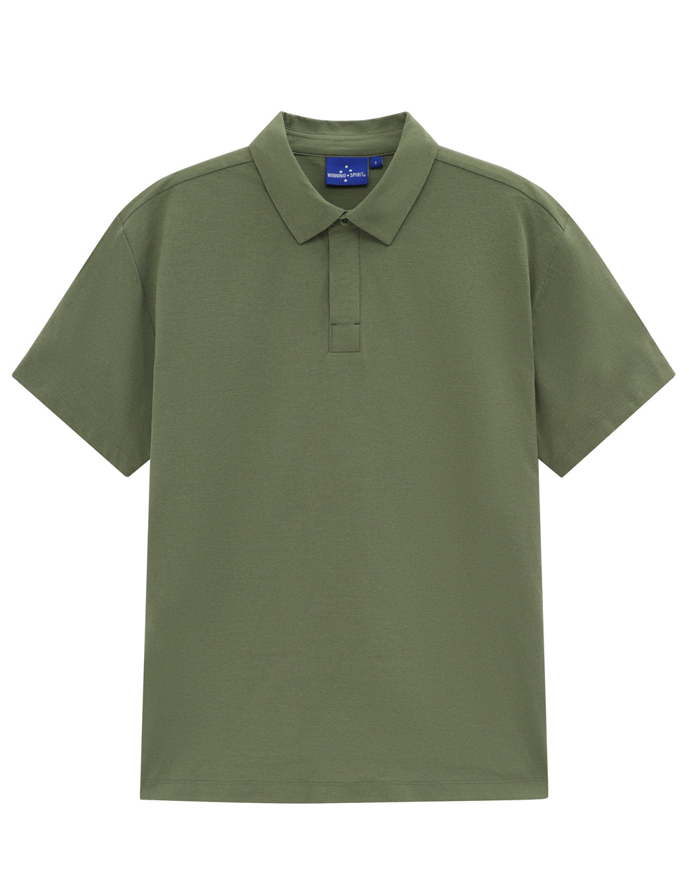 Mens High Performance Graphene Polo - Olive Green