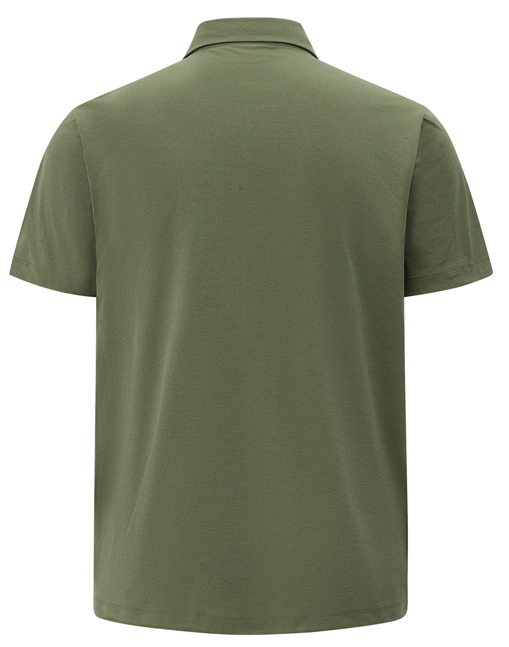 Mens High Performance Graphene Polo - Olive Green
