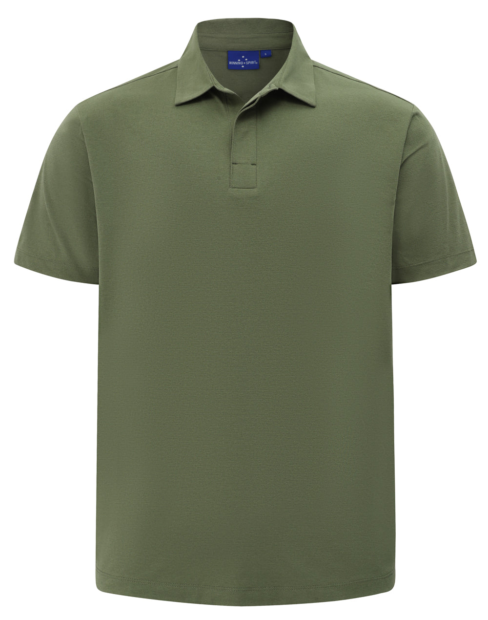 Mens High Performance Graphene Polo - Olive Green