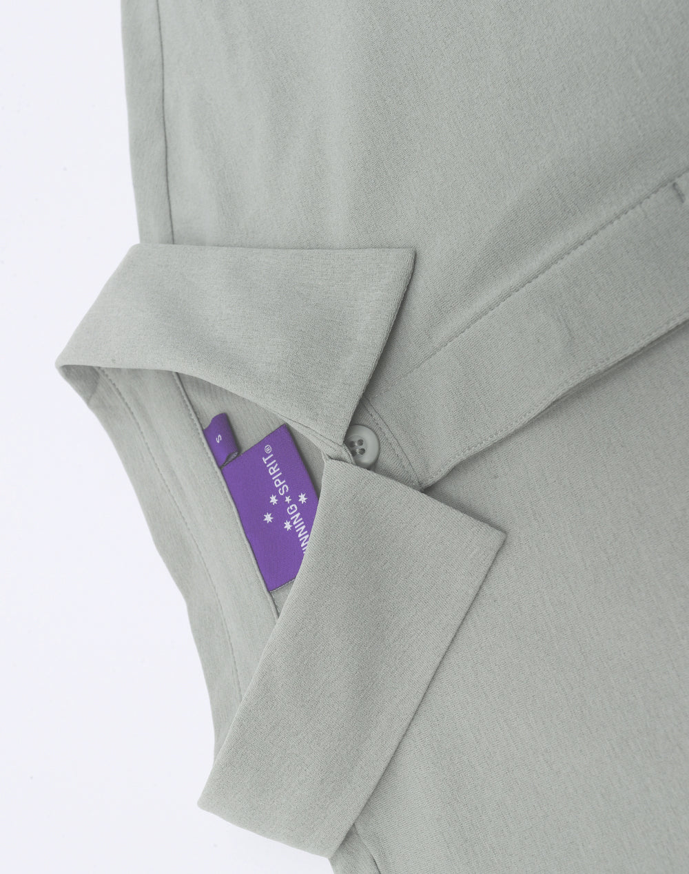 Mens High Performance Graphene Polo - Silver Grey