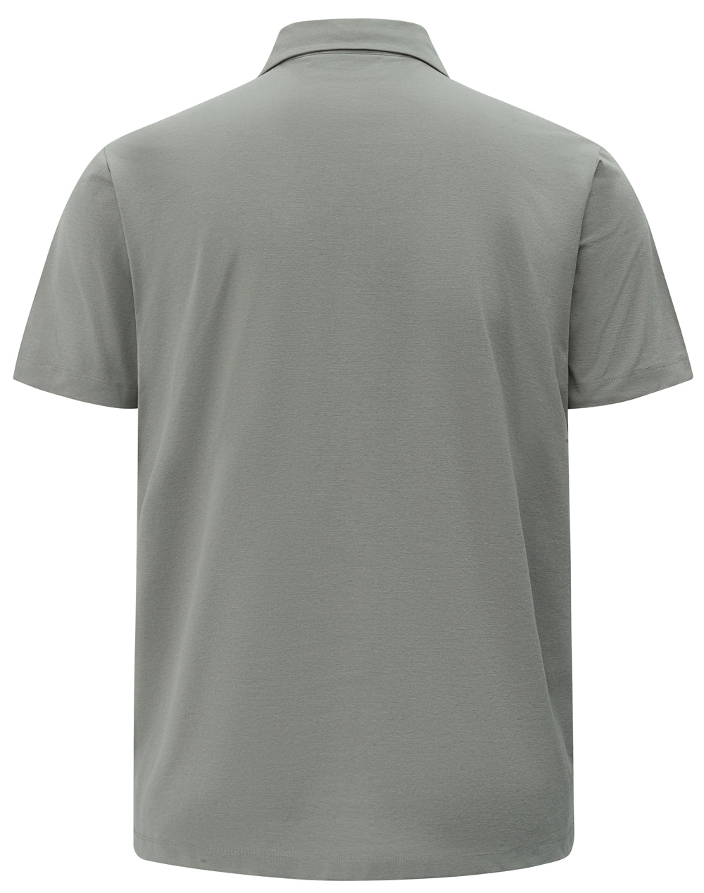 Mens High Performance Graphene Polo - Silver Grey