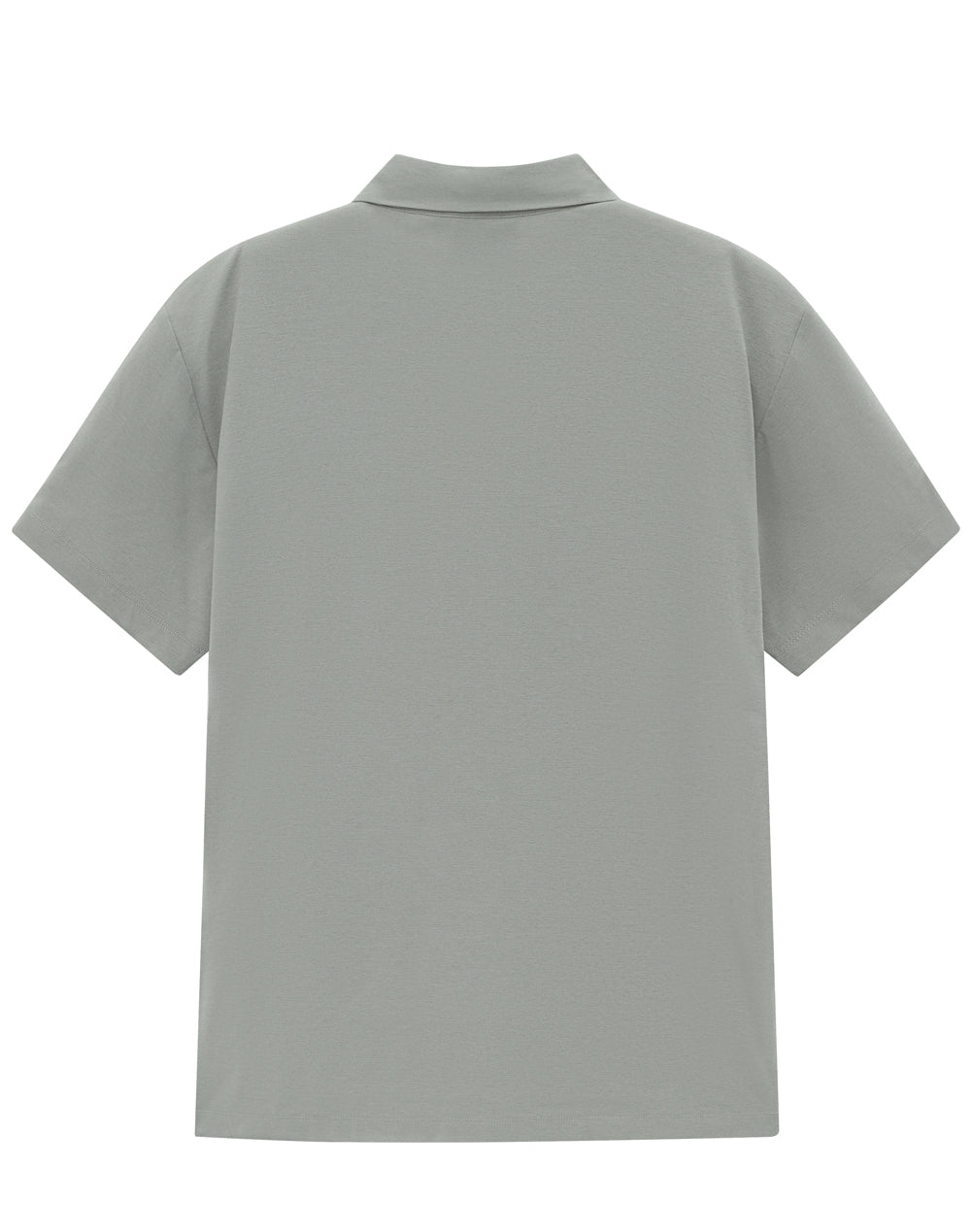 Mens High Performance Graphene Polo - Silver Grey