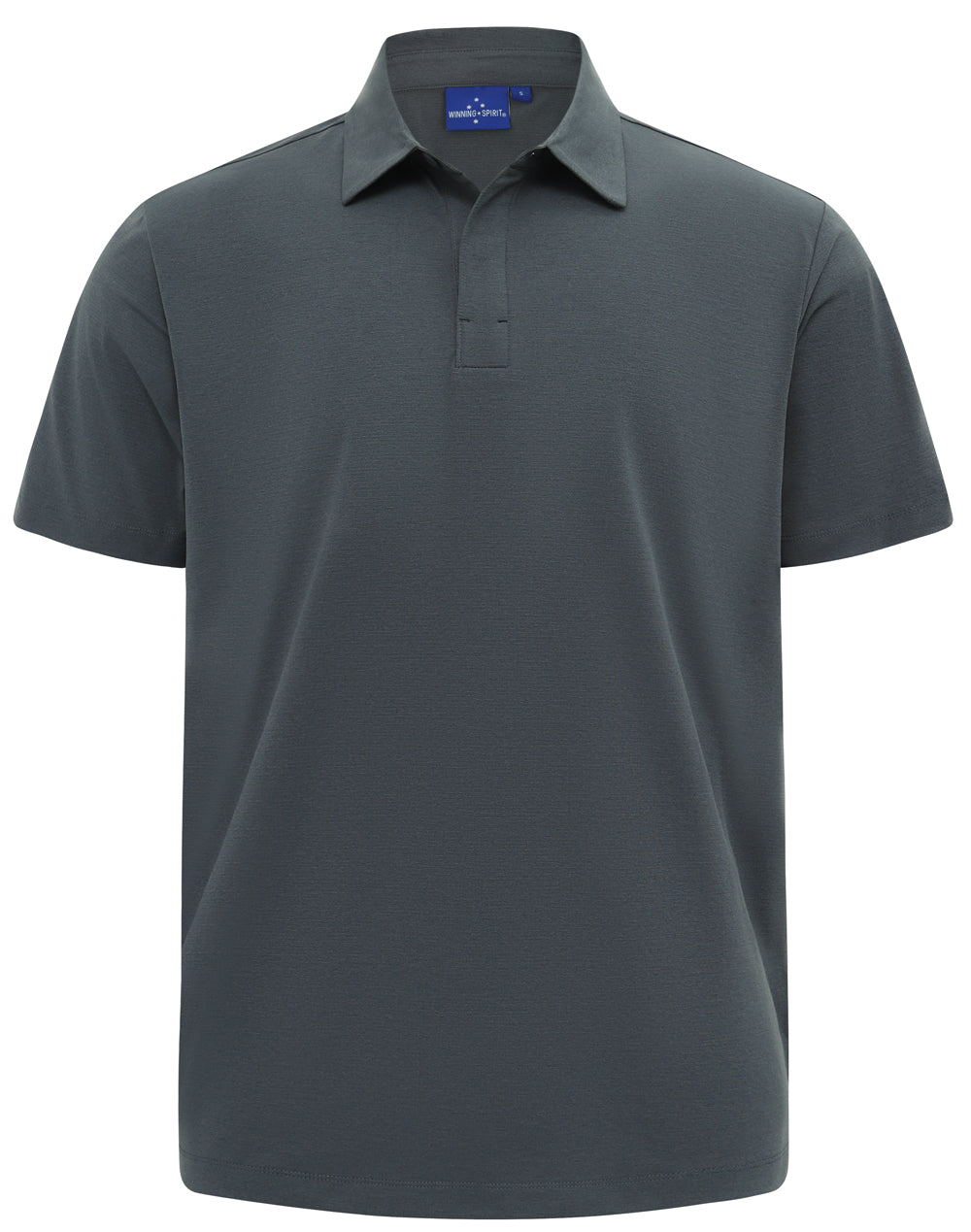 Mens High Performance Graphene Polo - Storm Grey