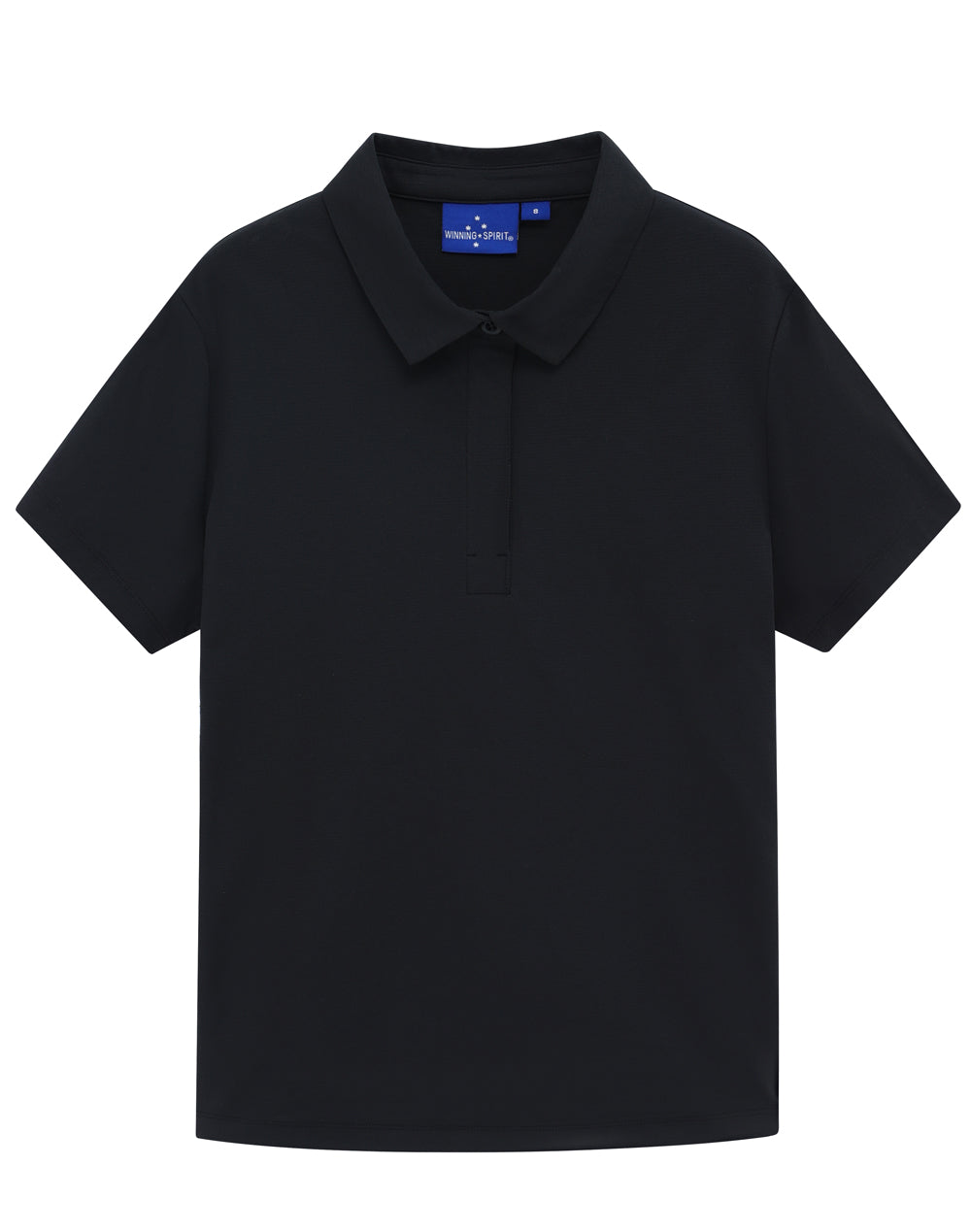 Womens High Performance Graphene Polo - Black