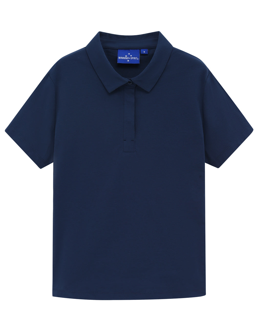 Womens High Performance Graphene Polo - Navy
