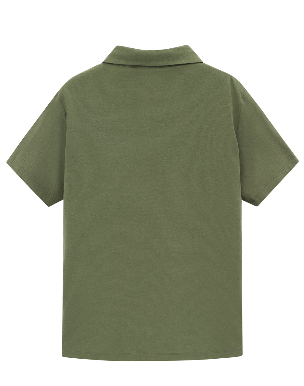 Womens High Performance Graphene Polo - Olive Green