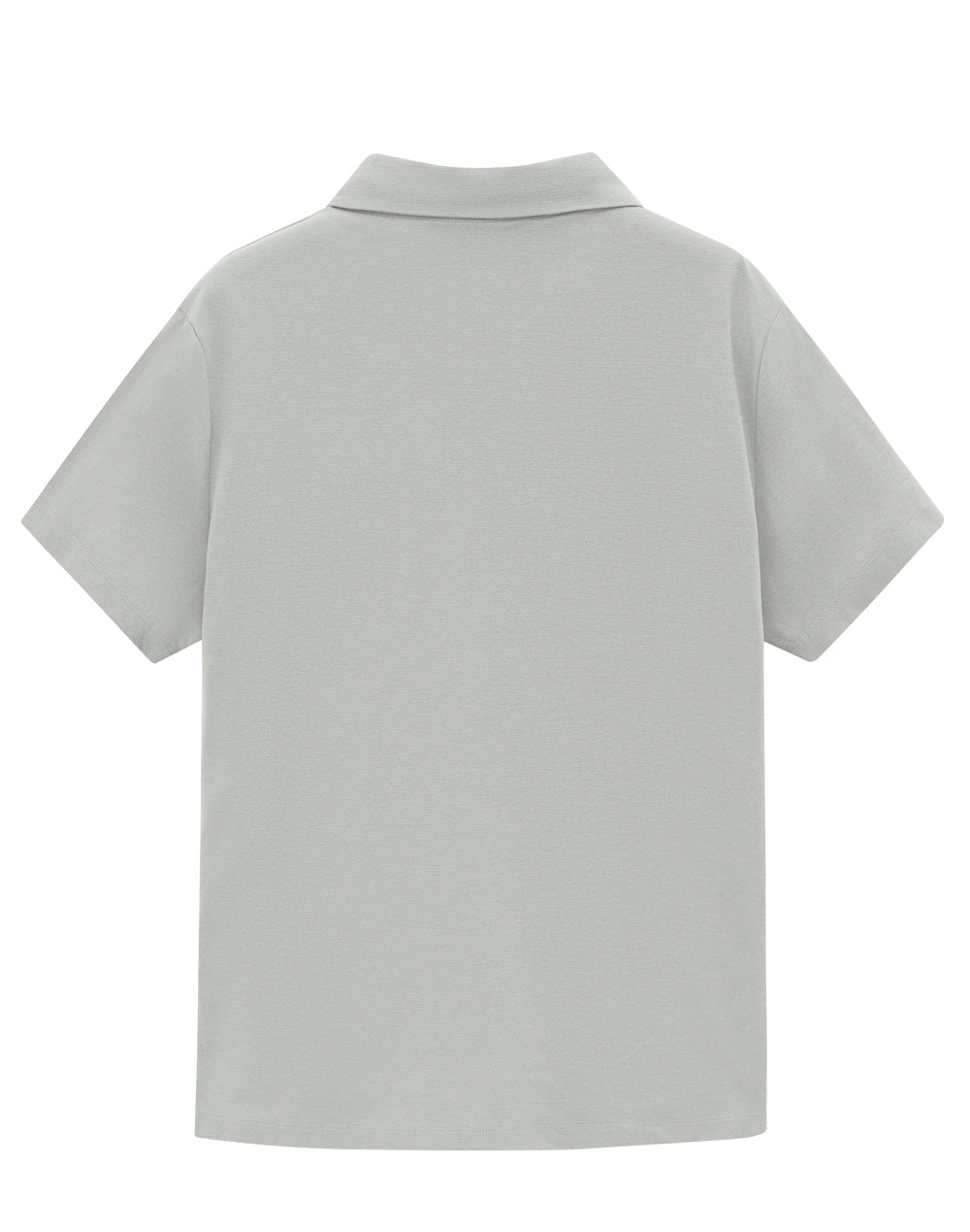 Womens High Performance Graphene Polo - Silver Grey