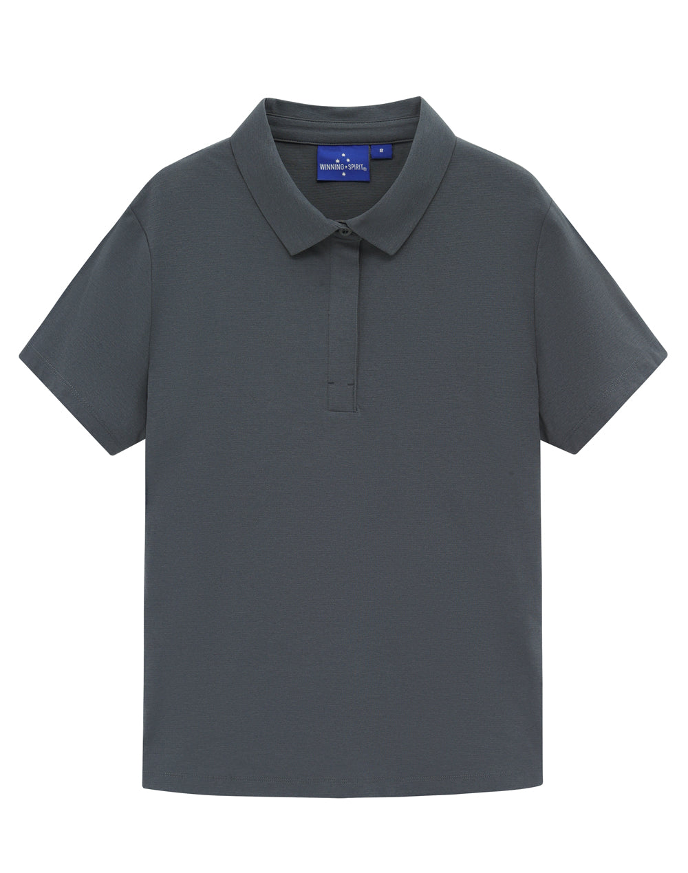Womens High Performance Graphene Polo - Storm Grey