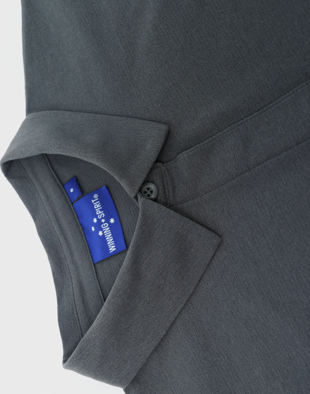 Womens High Performance Graphene Polo - Storm Grey