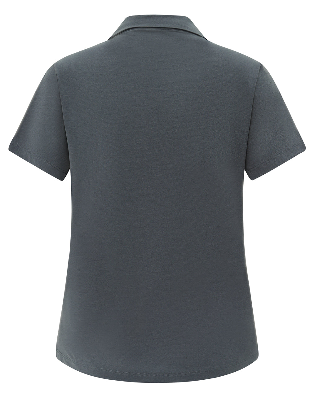 Womens High Performance Graphene Polo - Storm Grey