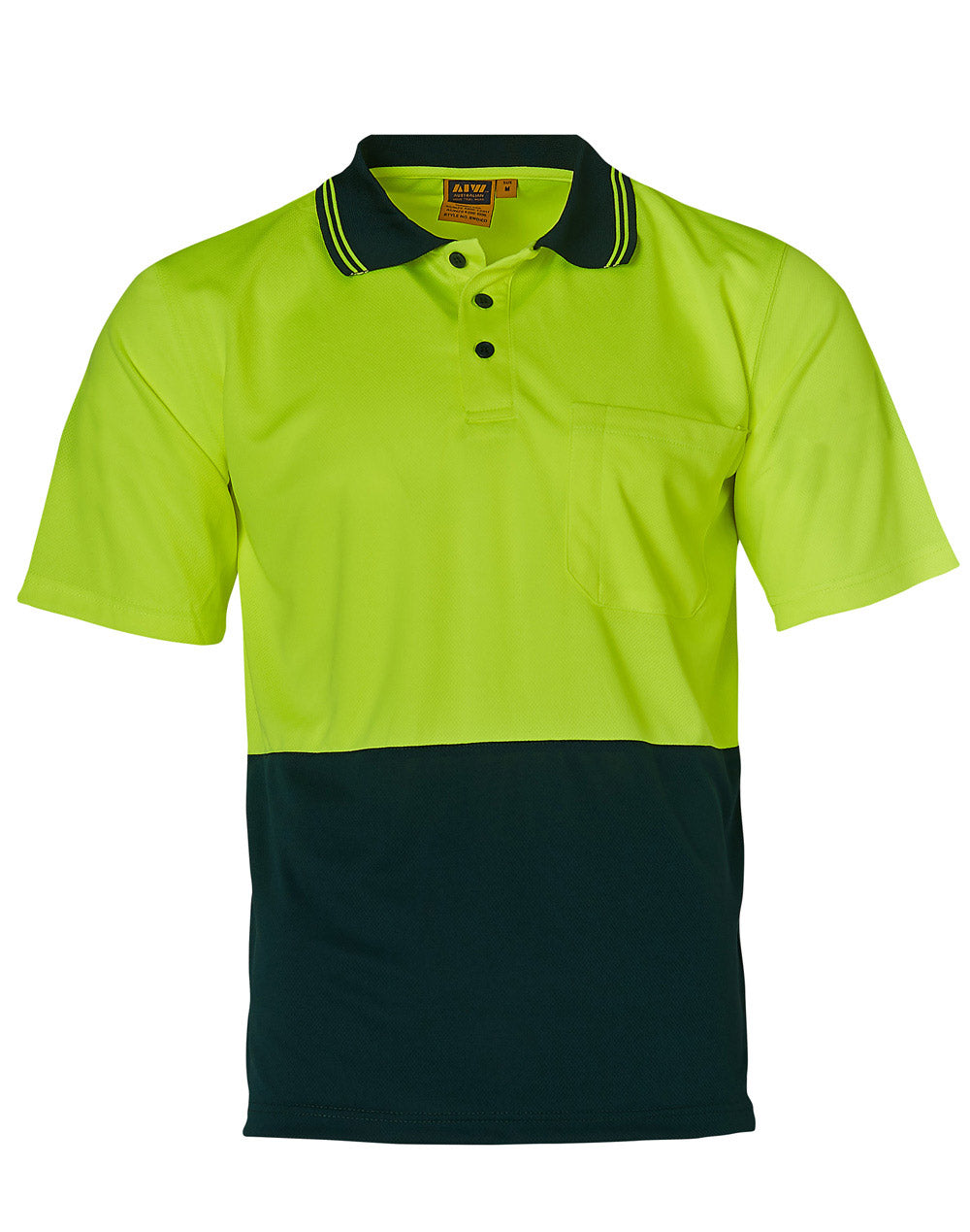 High Visibility Short Sleeve - FluoroYellow Bottle