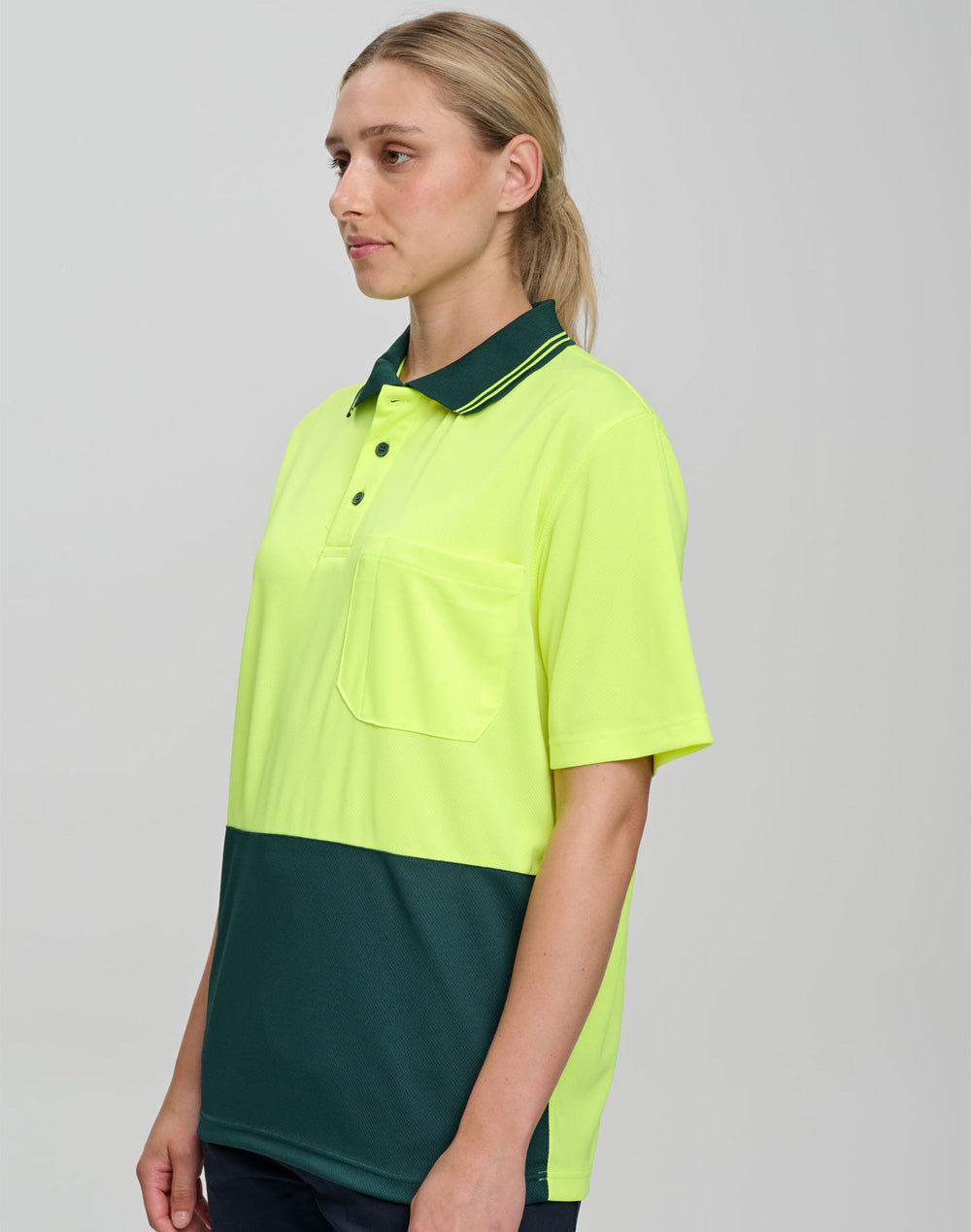 High Visibility Cooldry Short Sleeve Polo