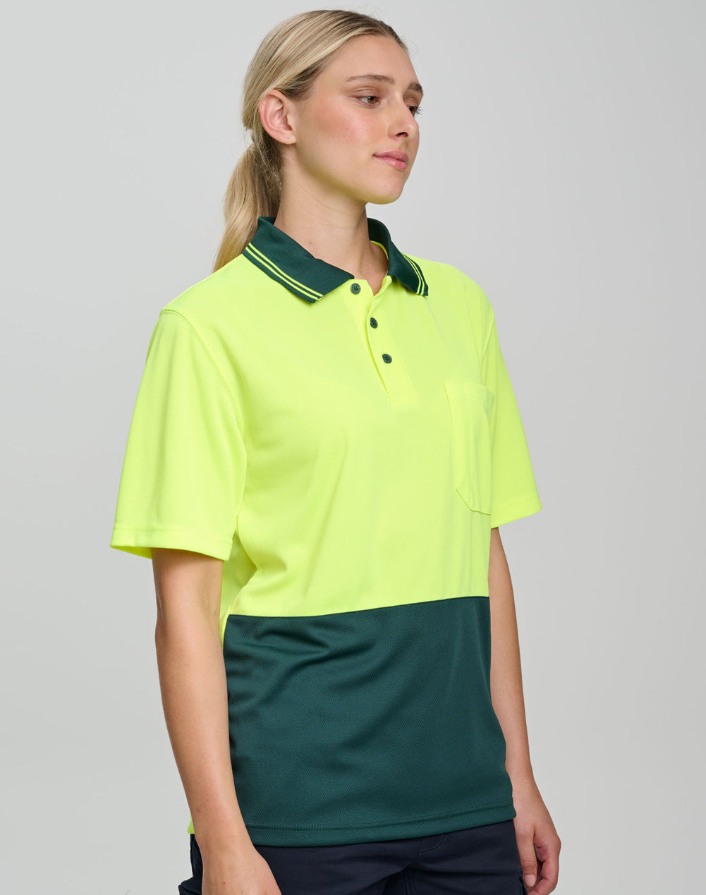 High Visibility Cooldry Short Sleeve Polo