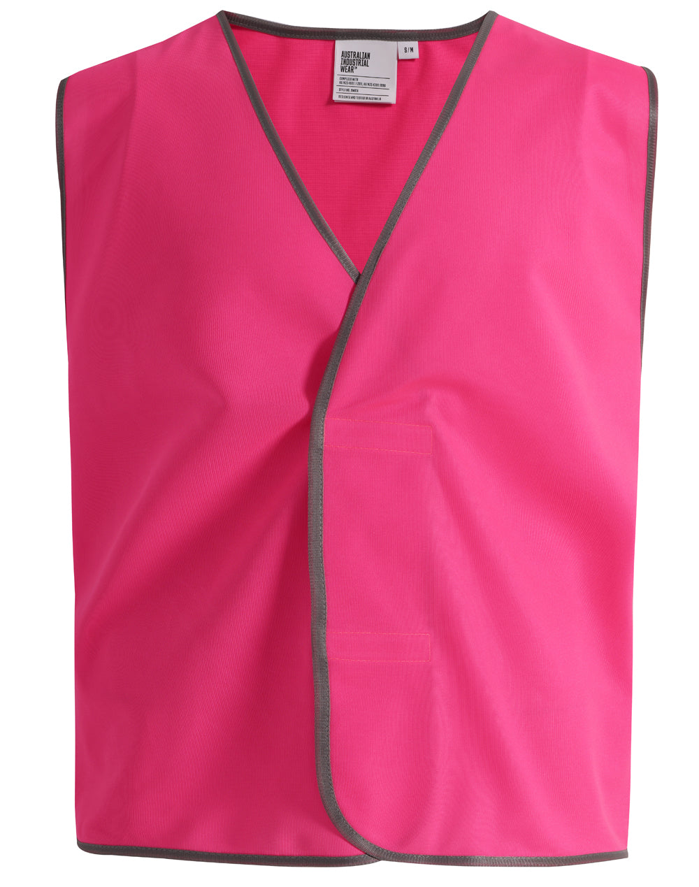 Hi-Vis Safety Vest Adult - Pink