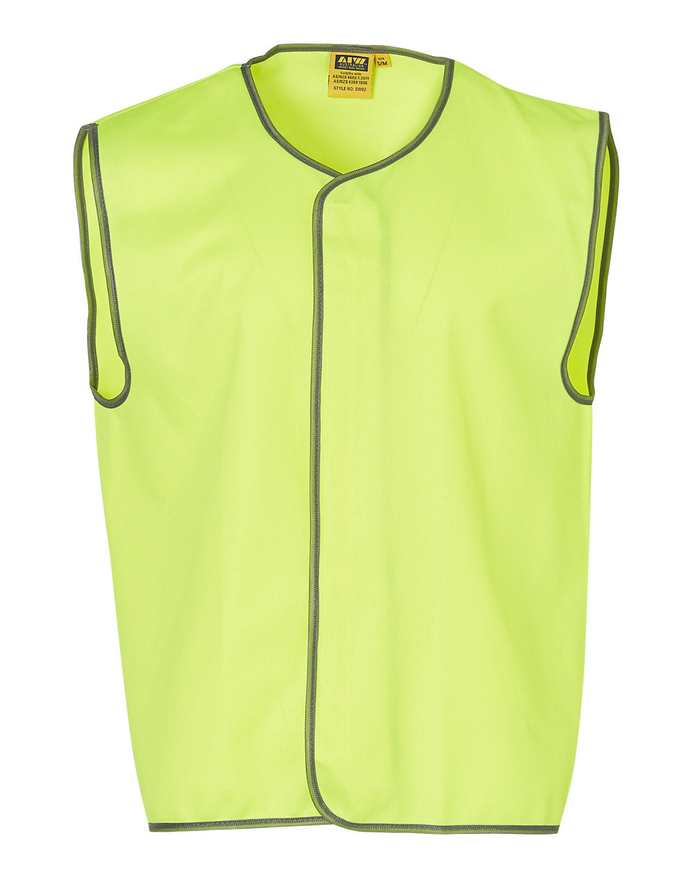 Hi-Vis Safety Vest - Fluoro Yellow