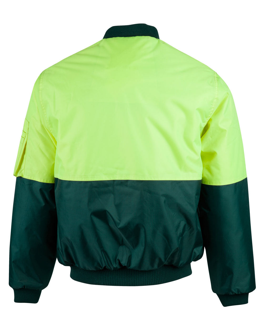 Hi-Vis Two Tone Flying Jacket - Yellow Bottle