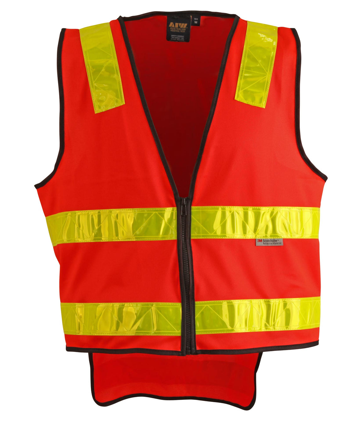 Hi-Vis Safety Vest - FluoroRed Yellow