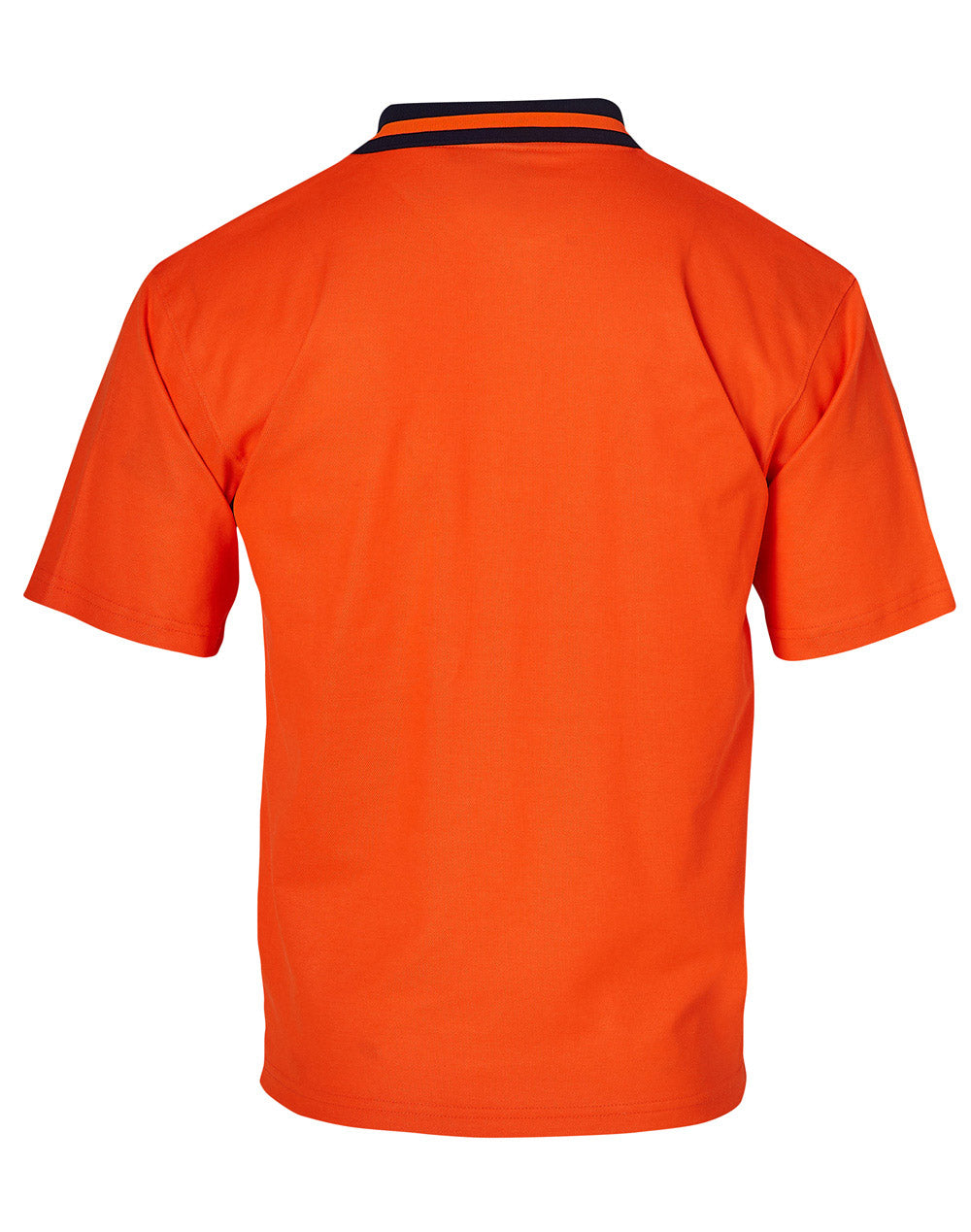 Safety Polo - FluoroOrange Navy