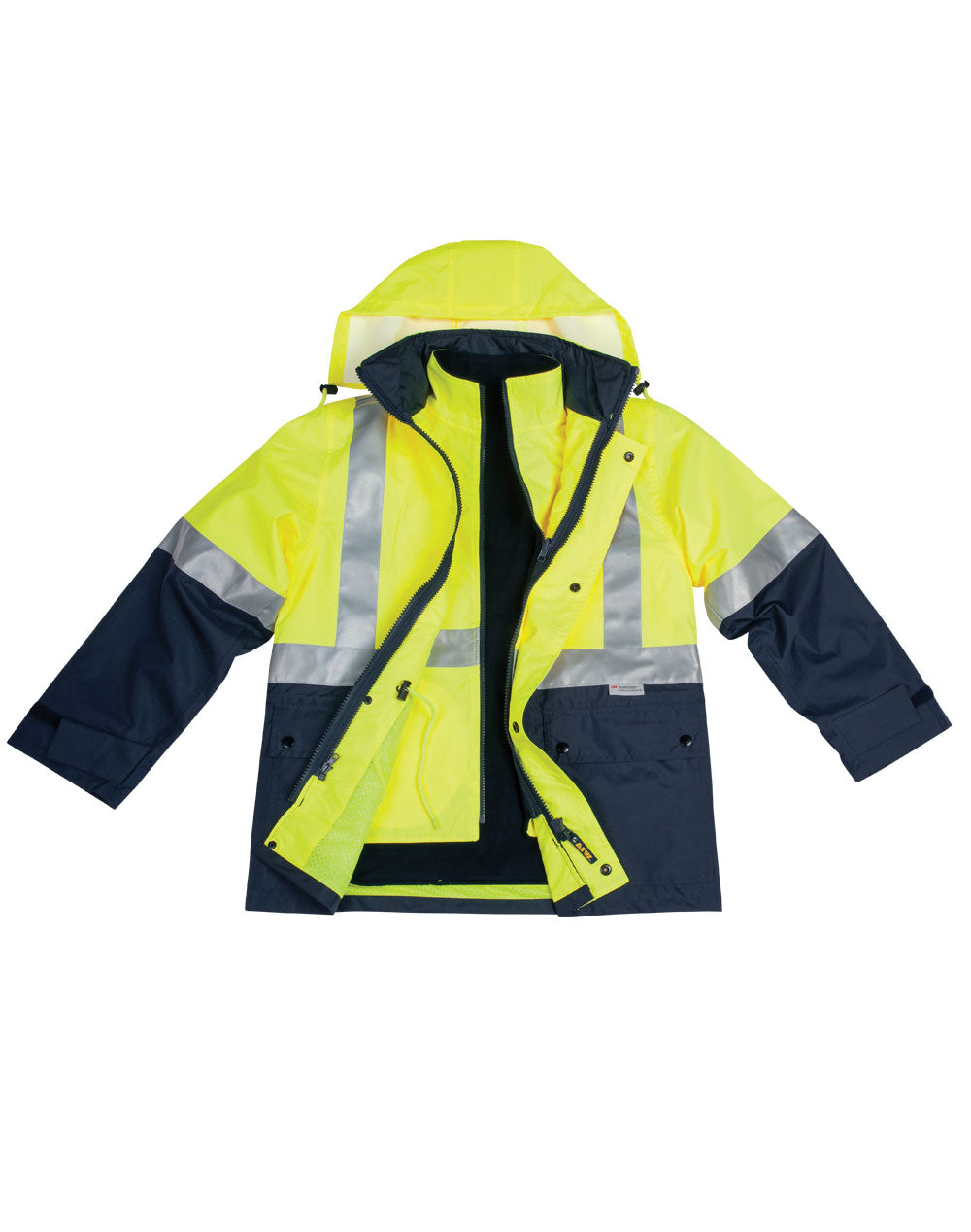High Vis Reversible Vest And Jacket