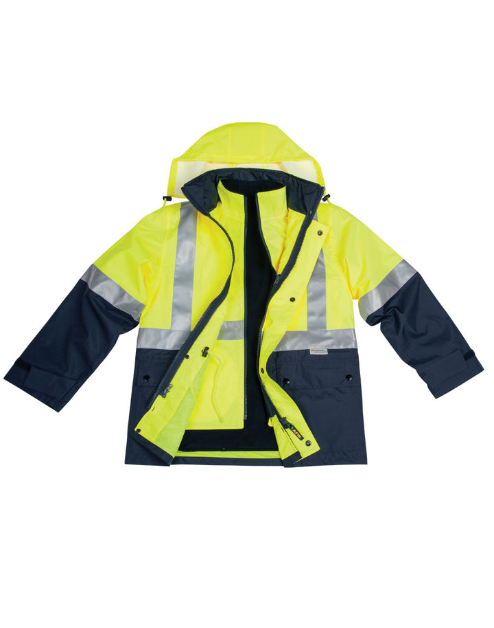 High Vis Reversible Vest And Jacket