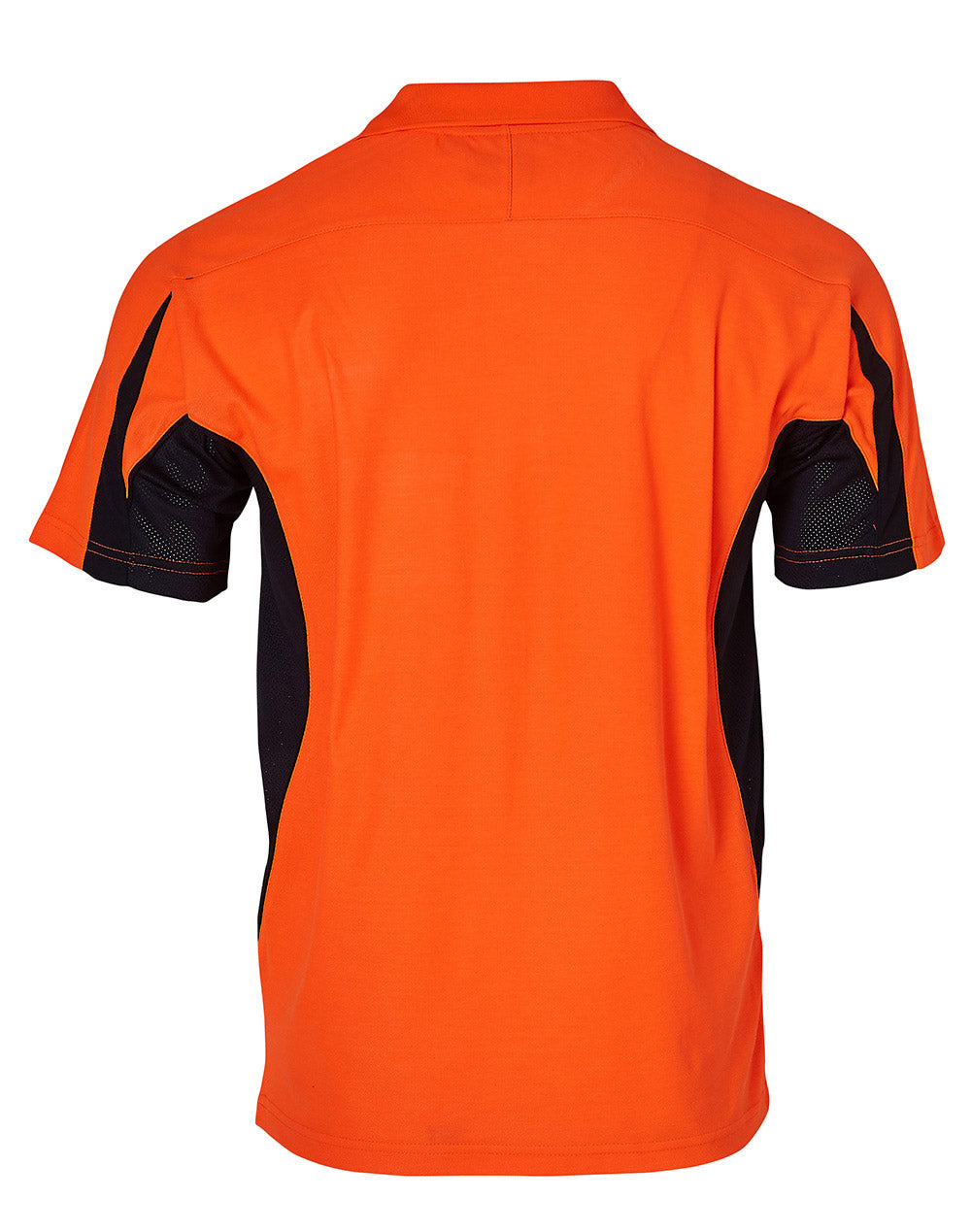 Hi-Vis Fashion Polo Unisex - Orange Navy