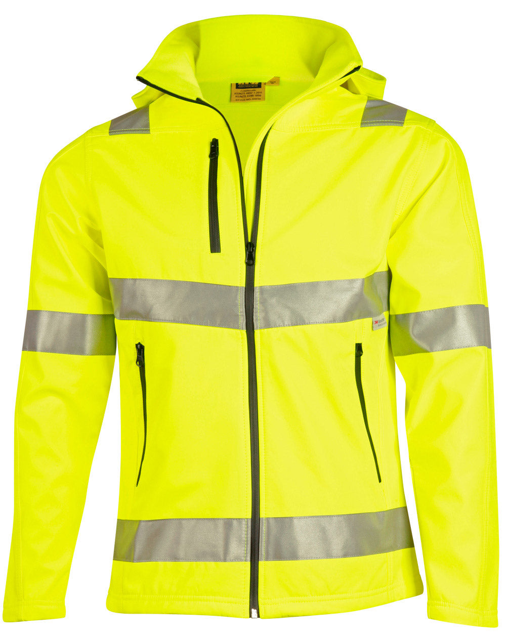 Hi-Vis Safety Jacket-Unisex - Yellow