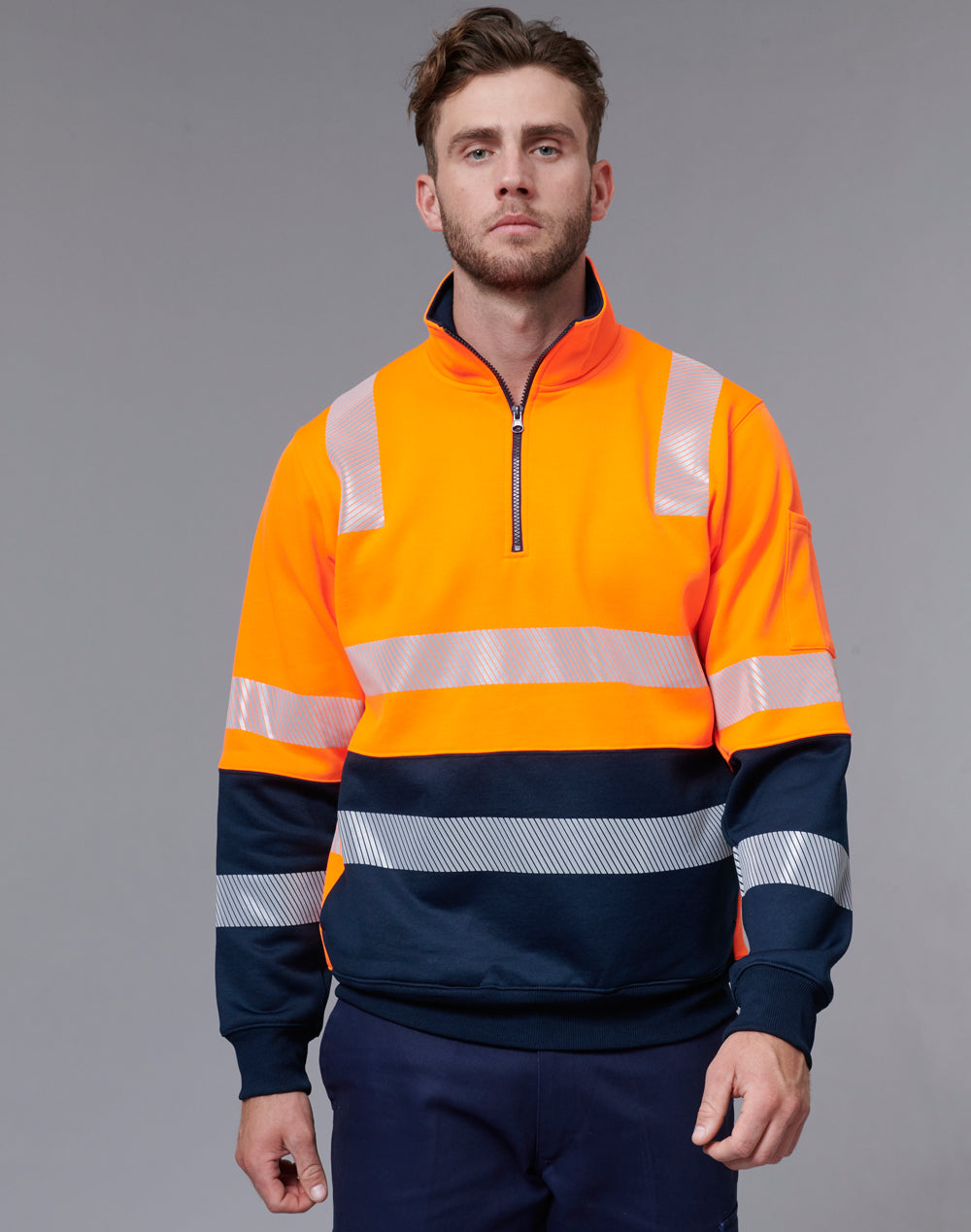 Vic Rail Hi Vis Safety Jumper- Unisex