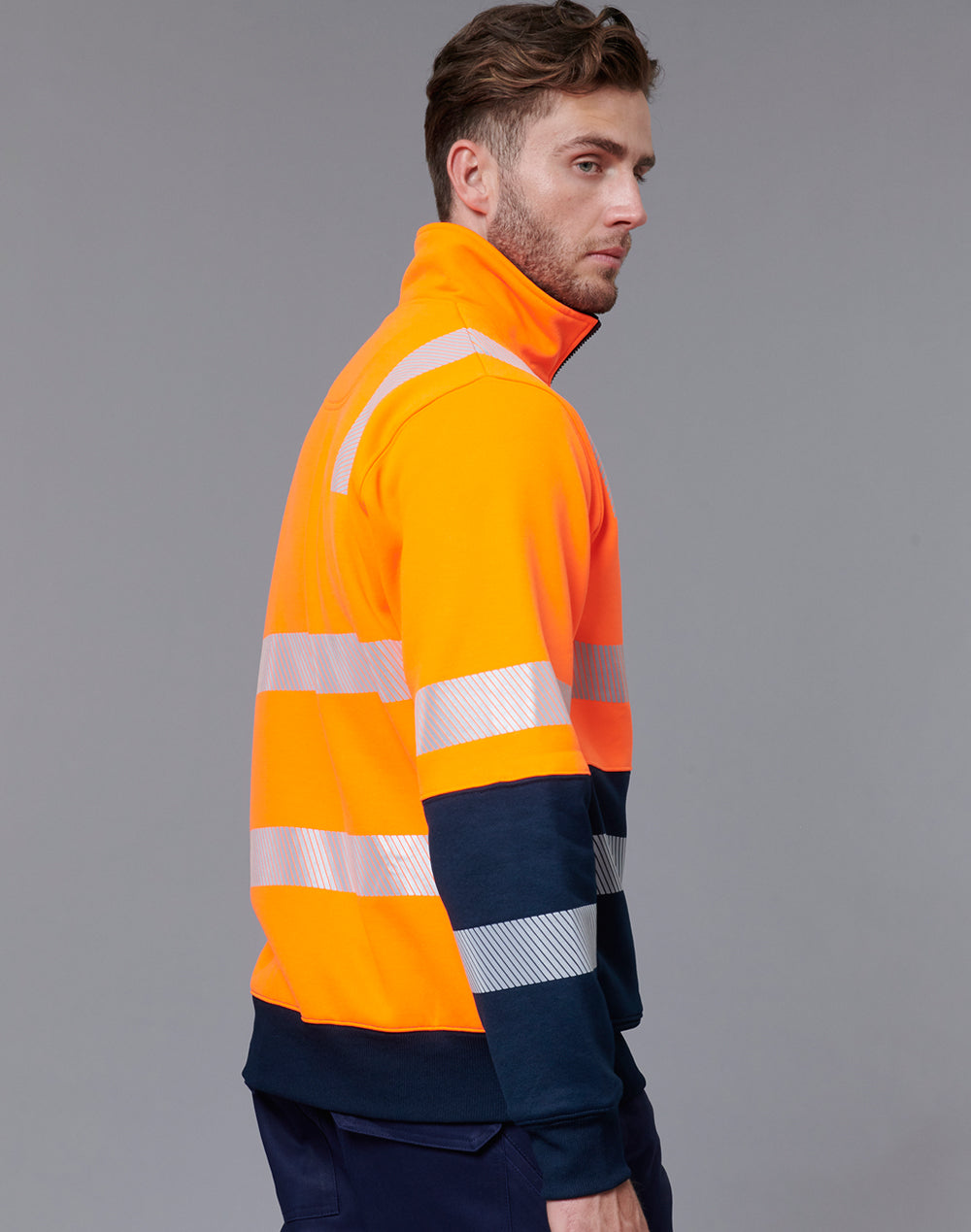 Vic Rail Hi Vis Safety Jumper- Unisex
