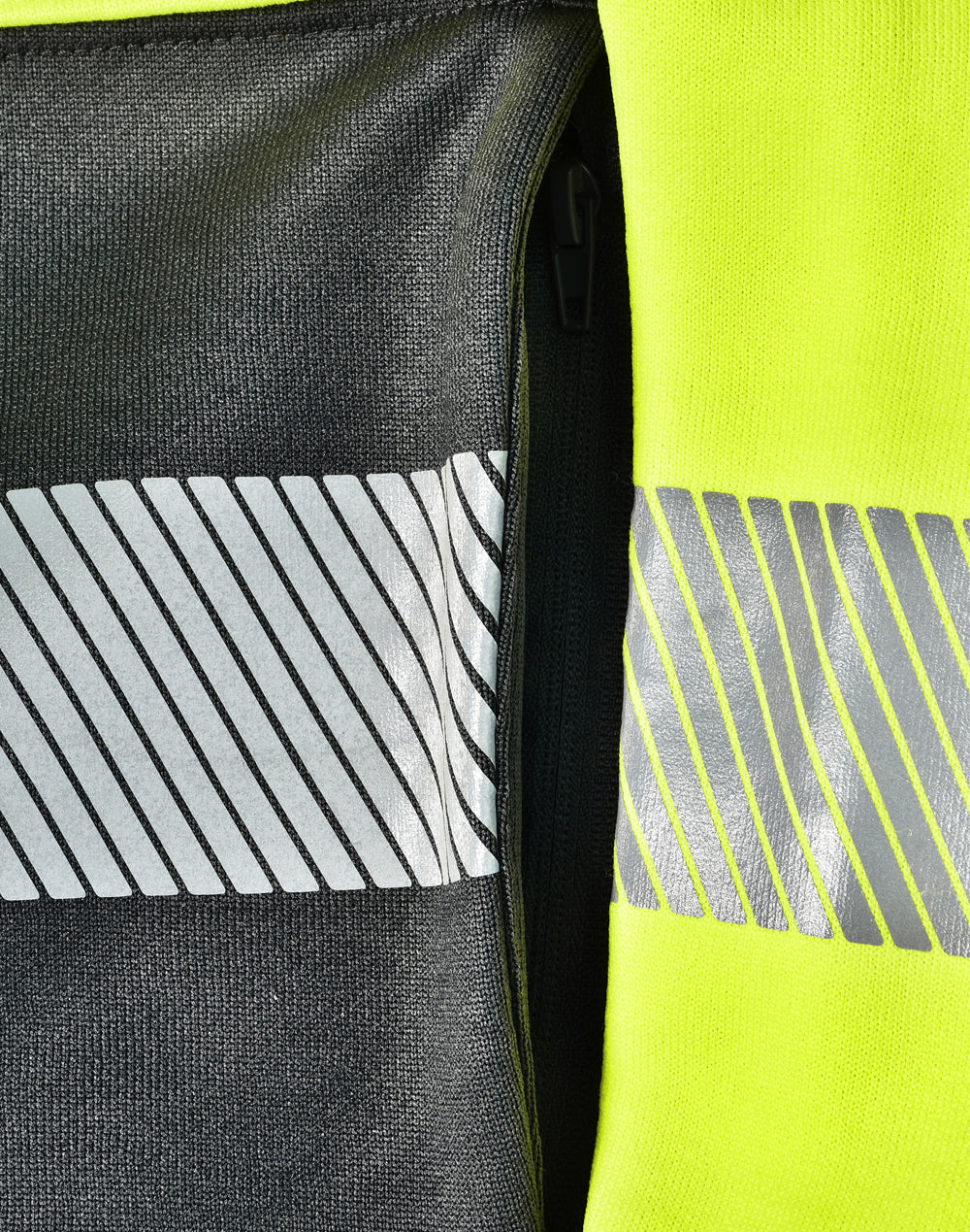 Vic Rail Hi Vis Safety Jumper- Unisex - Yellow Charcoal