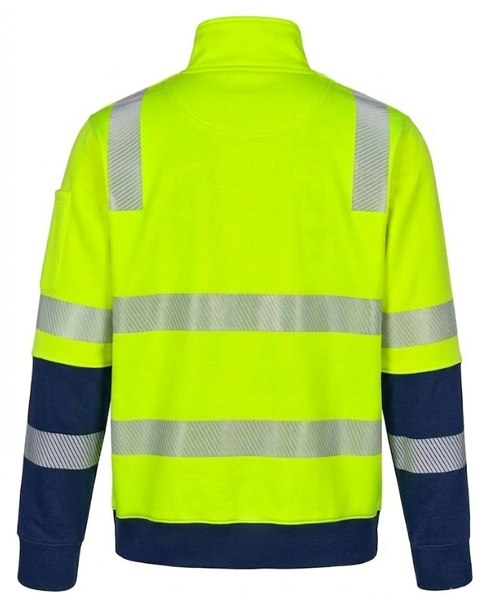 Vic Rail Hi Vis Safety Jumper- Unisex - Yellow Navy