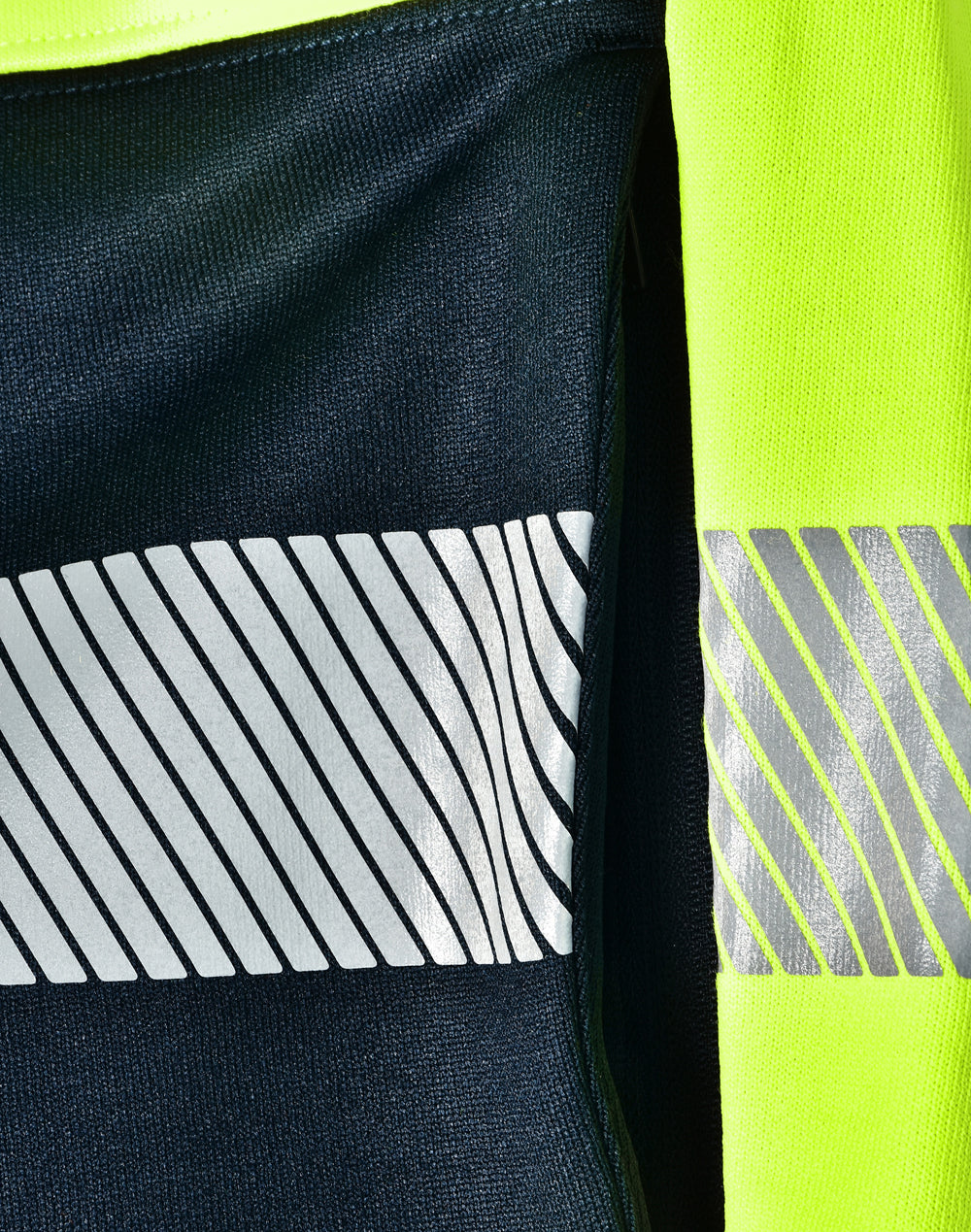 Vic Rail Hi Vis Safety Jumper- Unisex - Yellow Navy