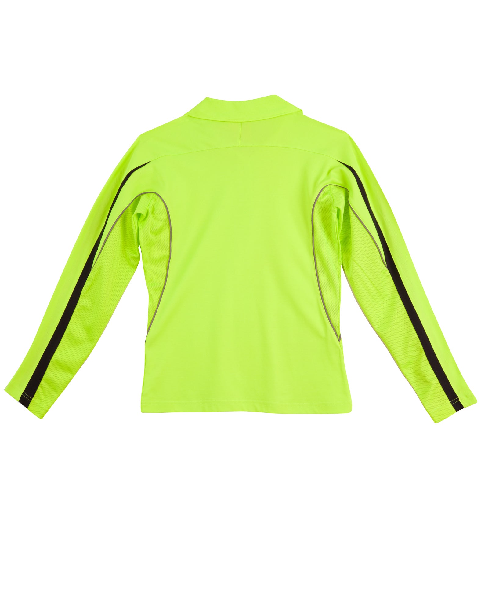 Hi-Vis Legend Long Sleeve Polo Ladies' - Yellow Navy