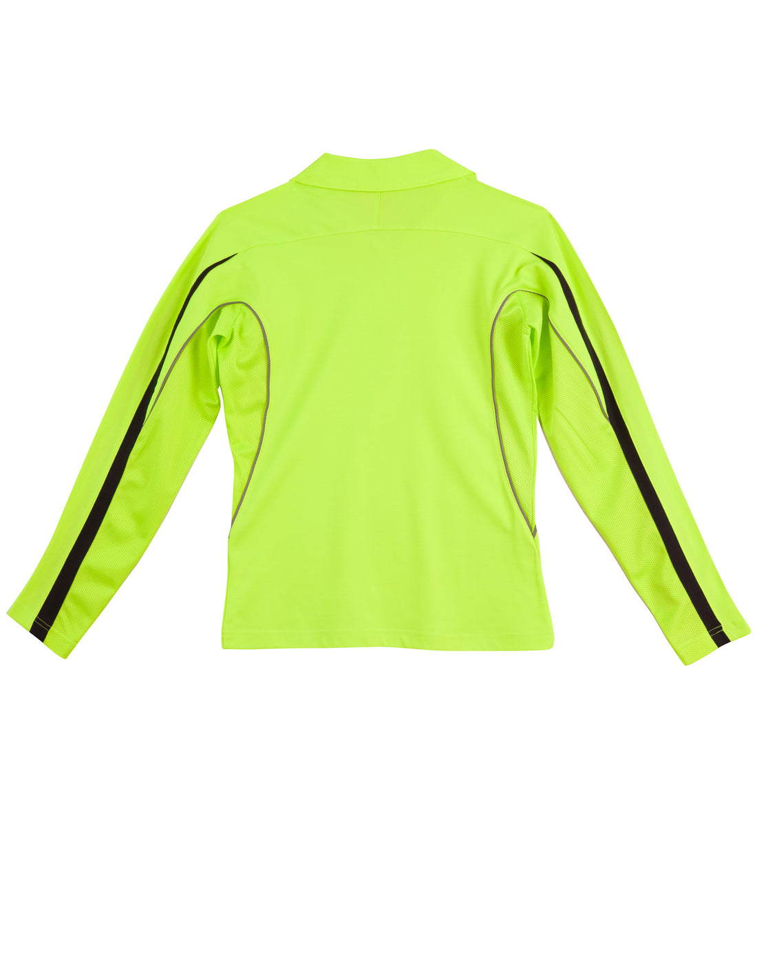Hi-Vis Legend Long Sleeve Polo Ladies' - Yellow Navy