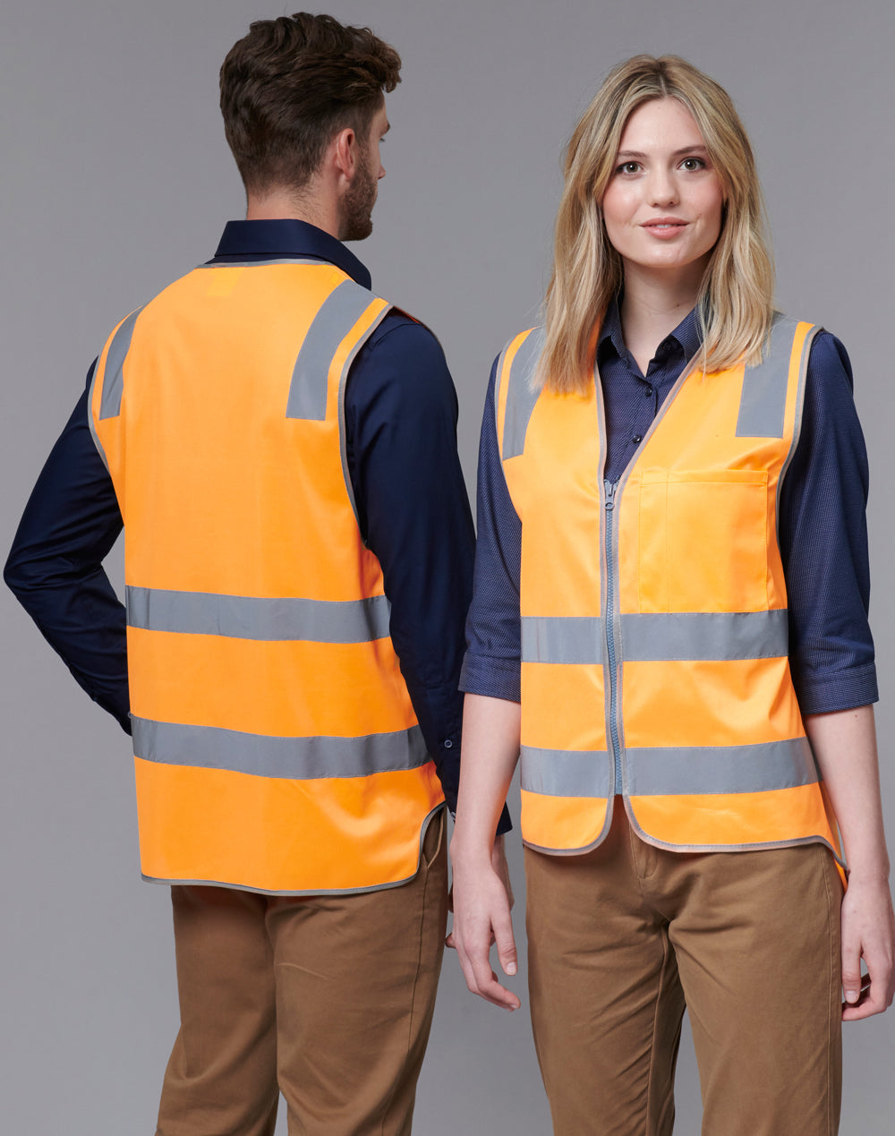 Vic Rail Hi Vis Safety Vest- Unisex