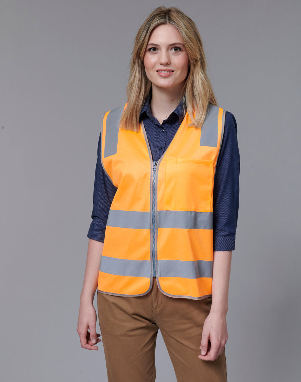 Vic Rail Hi Vis Safety Vest- Unisex